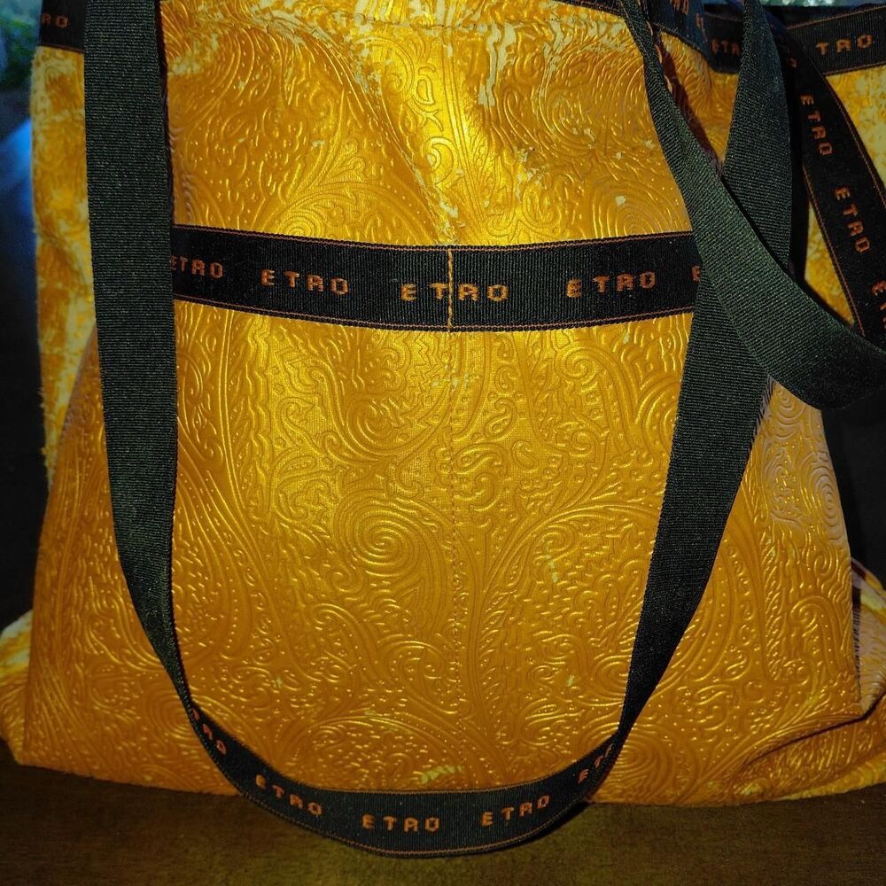 Etro Women's Orange and Yellow Bag